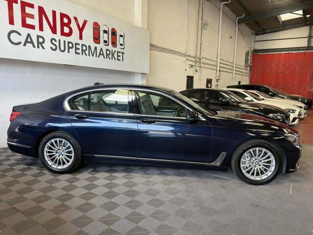 BMW 7 Series Saloon 3.0 740D M Sport Xdrive Euro 6 Ss 4 White #7