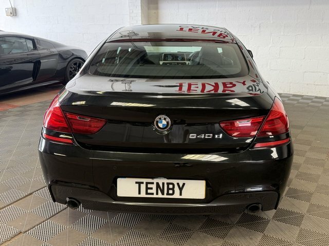 BMW 6 Series Gran Coupe Automatic Black #4
