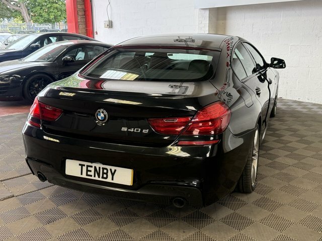 BMW 6 Series Gran Coupe Automatic Black #5