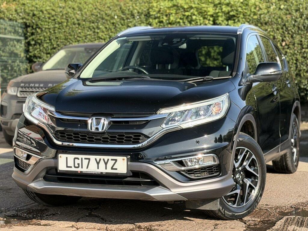 Honda Cr-V 1.6 I-dtec Se Plus Navi 4Wd Euro 6 Ss Black #3