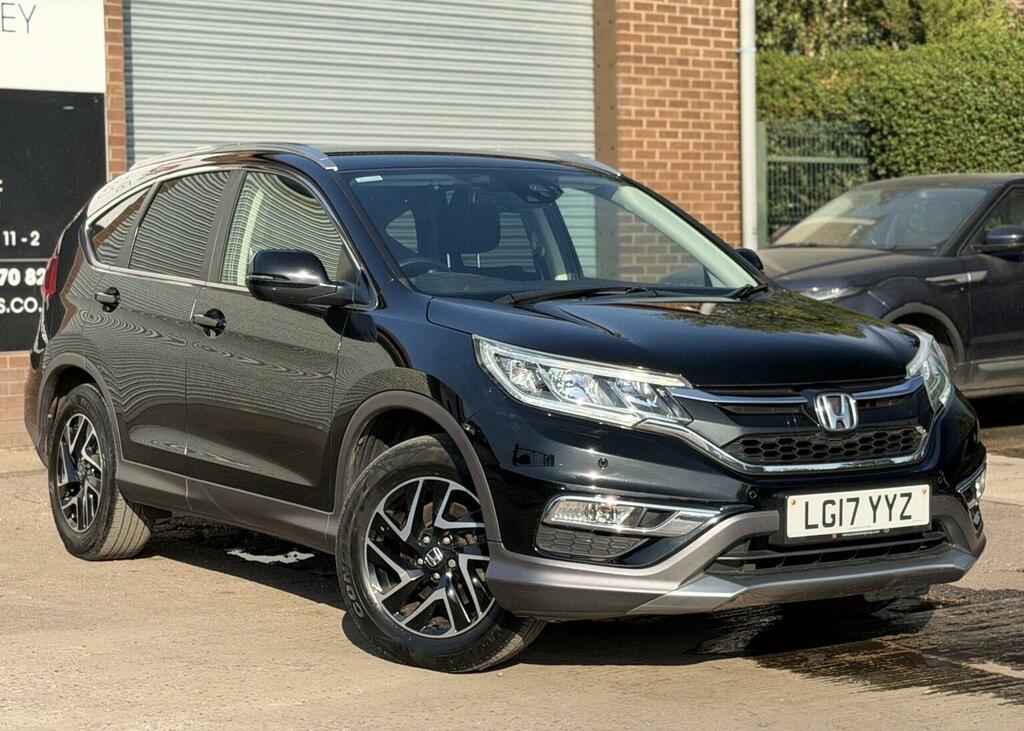 Honda Cr-V 1.6 I-dtec Se Plus Navi 4Wd Euro 6 Ss Black #4