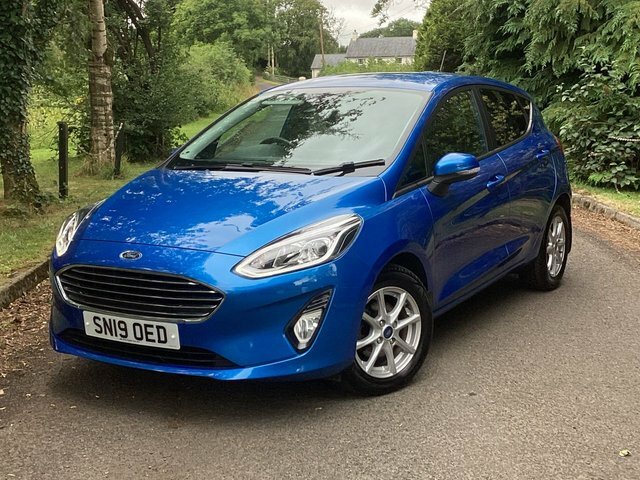 Ford Fiesta Ecoboost Gpf Zetec Hatchback Blue