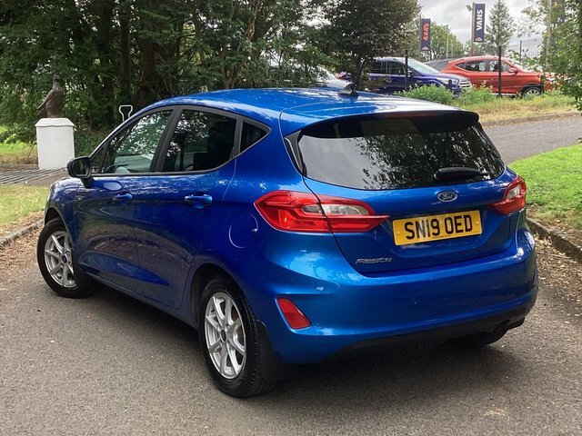 Ford Fiesta Ecoboost Gpf Zetec Hatchback Blue #4