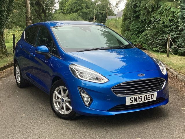 Ford Fiesta Ecoboost Gpf Zetec Hatchback Blue #2