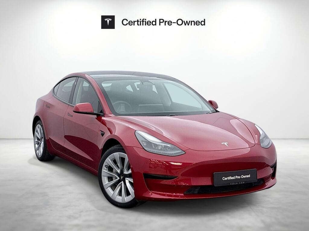 Tesla Model 3 Auto Rwd 4dr Red
