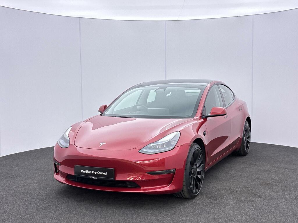 Tesla Model 3 Dual Motor Performance 4Wde Performanc Red #3