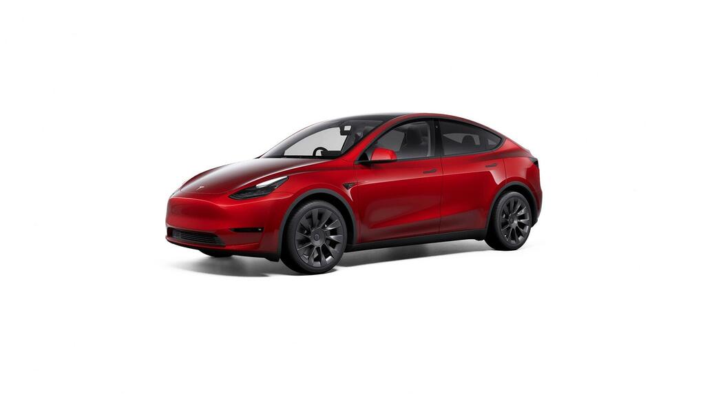 Tesla Model Y Long Range Red