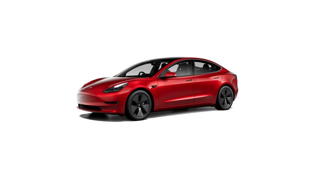 Tesla Model 3 Long Range Red