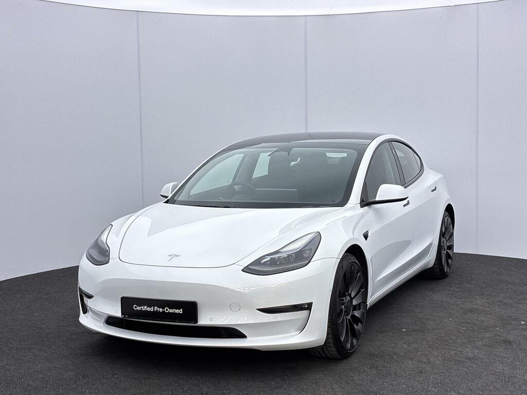 Tesla Model 3 Performance White #3