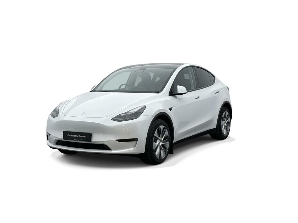 Tesla Model Y Dual Motor Long Range 4Wde White #4