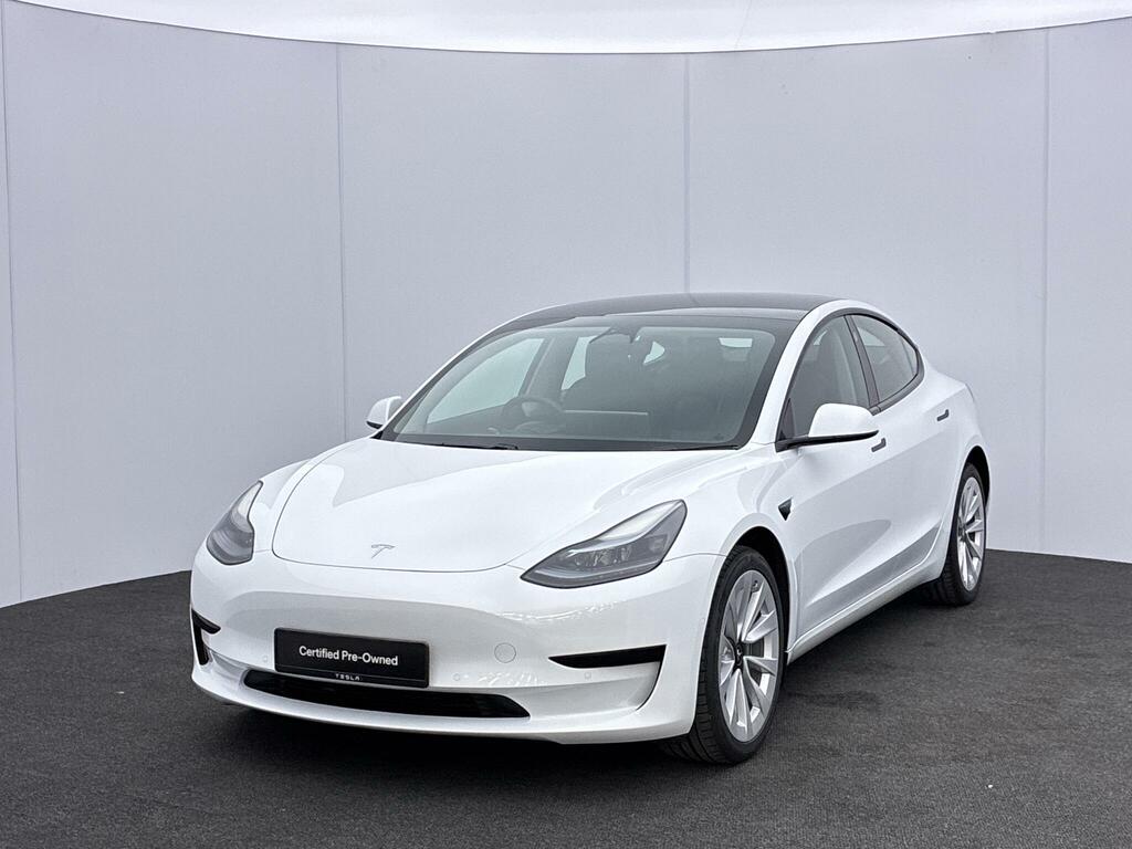 Tesla Model 3 Saloon Rwd 241 Bhp Pan Roof White #3