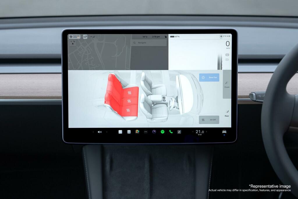 Tesla Model 3 Saloon Rwd 241 Bhp Pan Roof White #23
