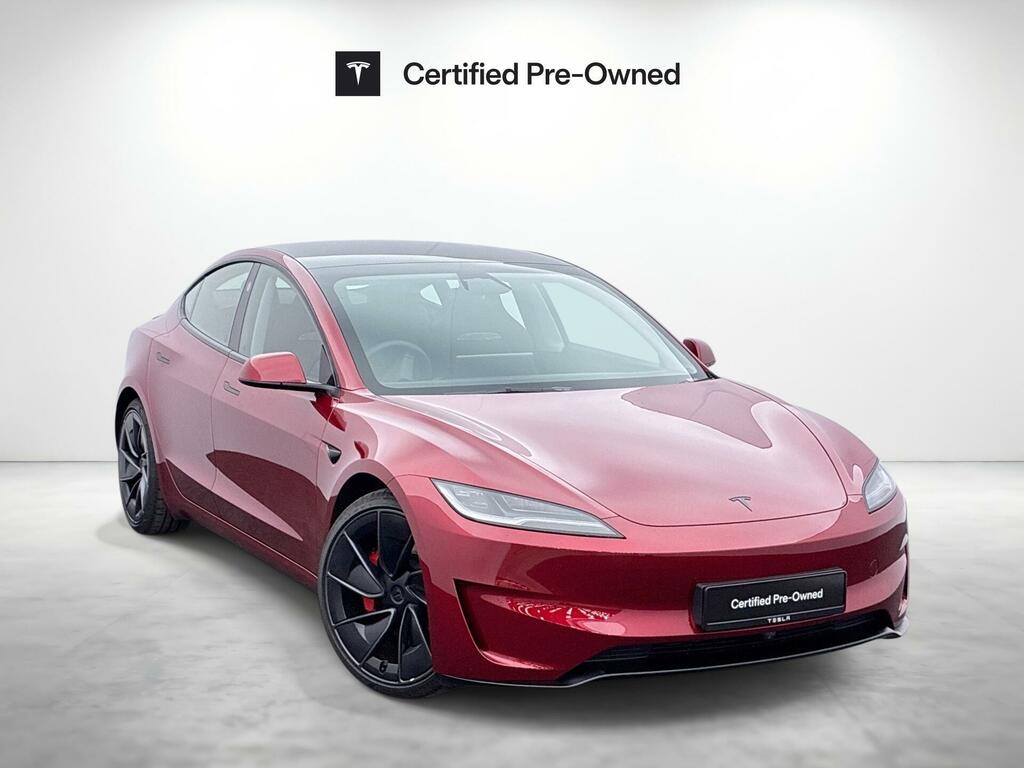 Tesla Model 3 Performance Red