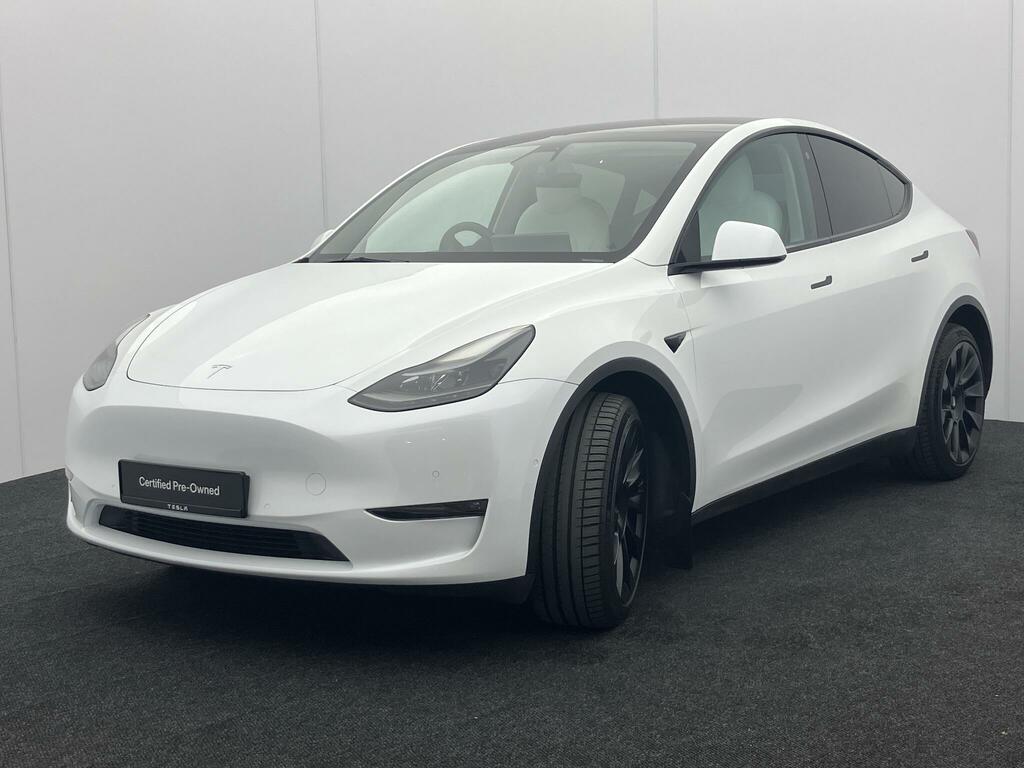 Tesla Model Y Dual Motor Long Range 4Wde White #3