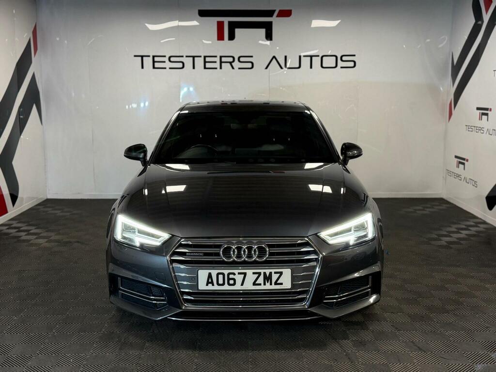 Audi A4 2.0 Tdi S Line S Tronic Quattro Euro 6 Ss Grey #3