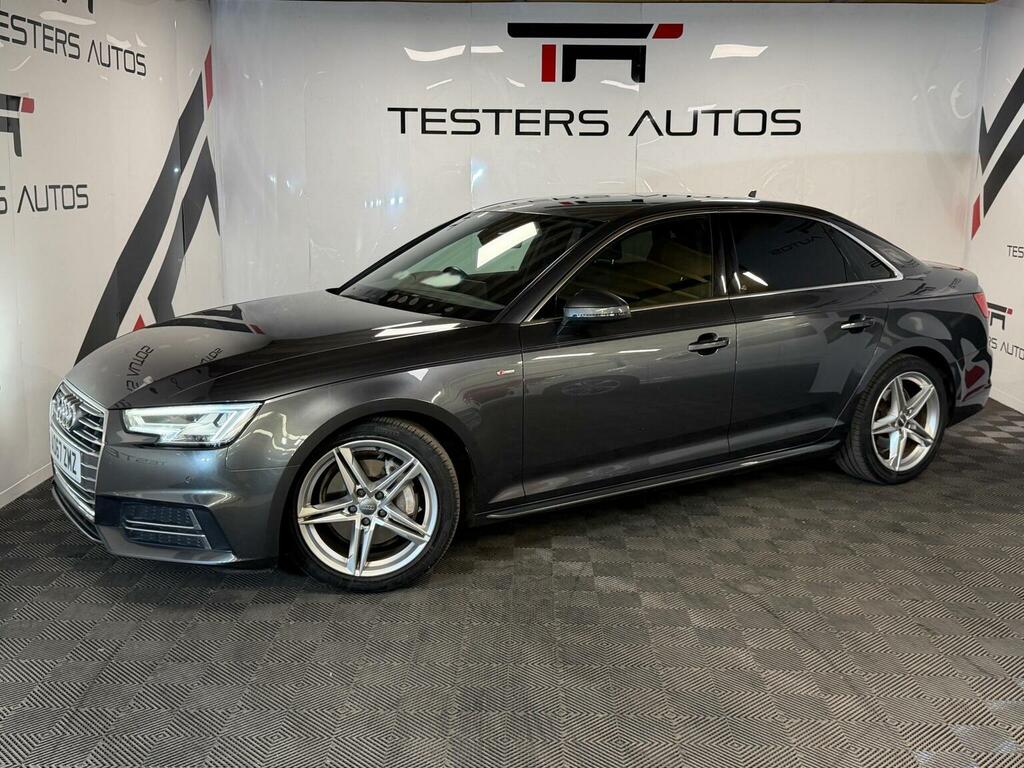 Audi A4 2.0 Tdi S Line S Tronic Quattro Euro 6 Ss Grey #5