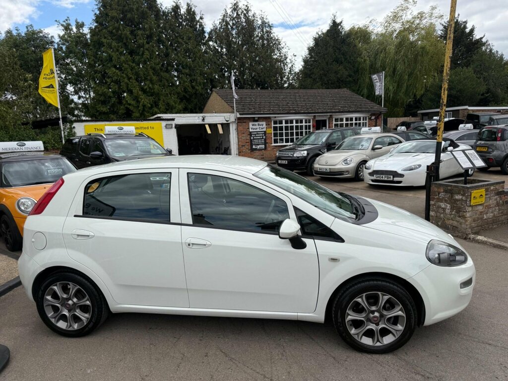 Fiat Punto 1.2 Easy Euro 6 White #5