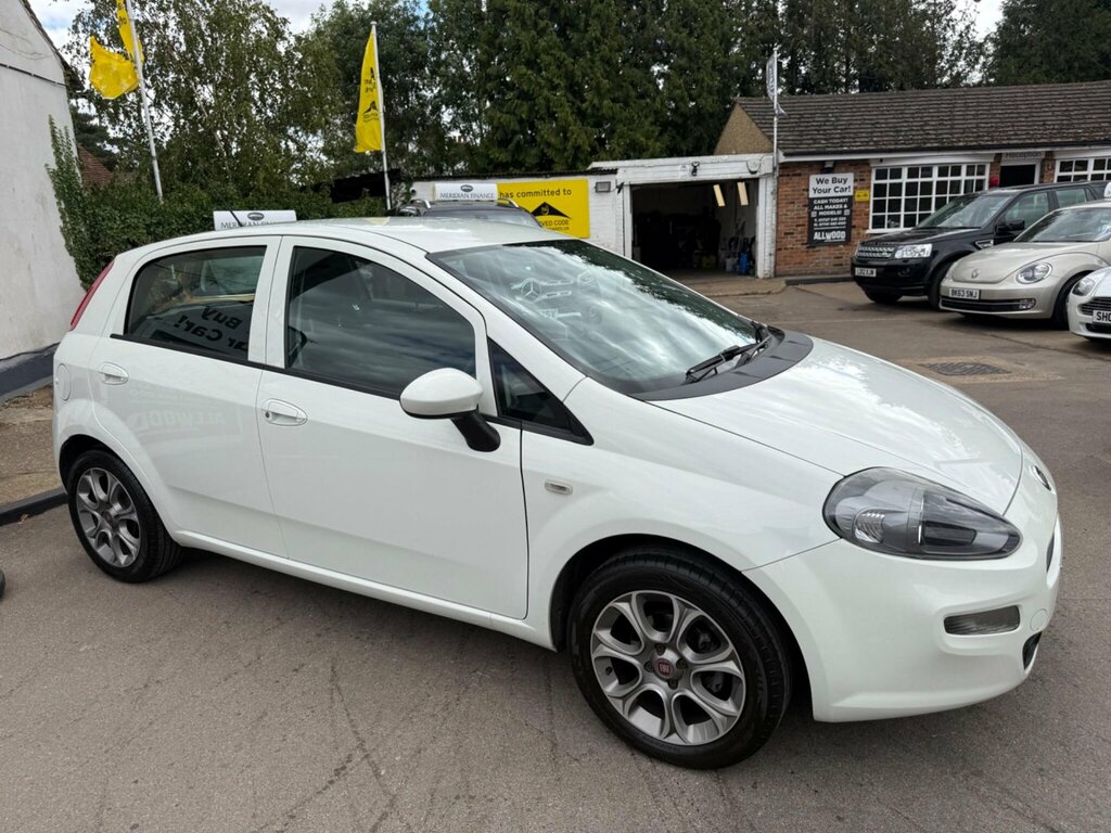 Fiat Punto 1.2 Easy Euro 6 White #2