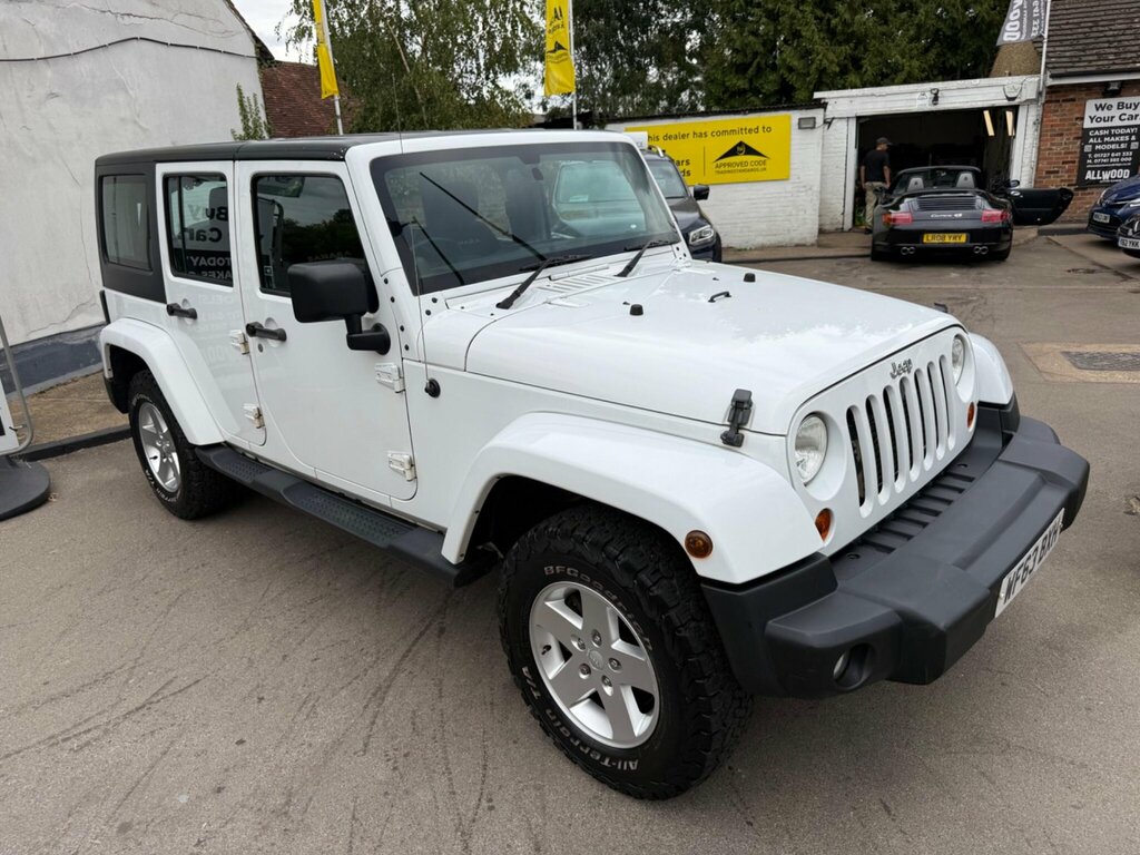 Jeep Wrangler 2.8 Crd Sahara 4Wd Euro 5 White