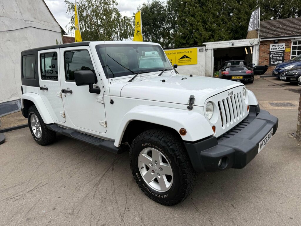 Jeep Wrangler 2.8 Crd Sahara 4Wd Euro 5 White #2