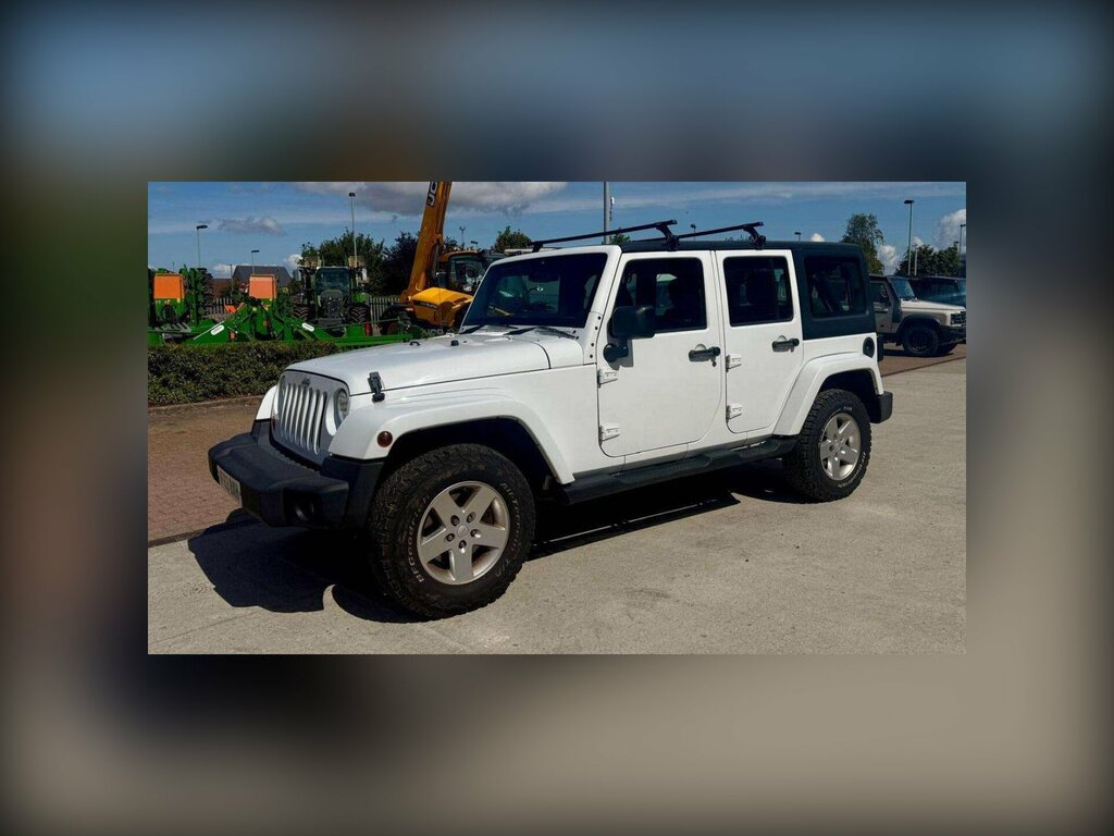 Jeep Wrangler 2.8 Crd Sahara 4Wd Euro 5 White #5