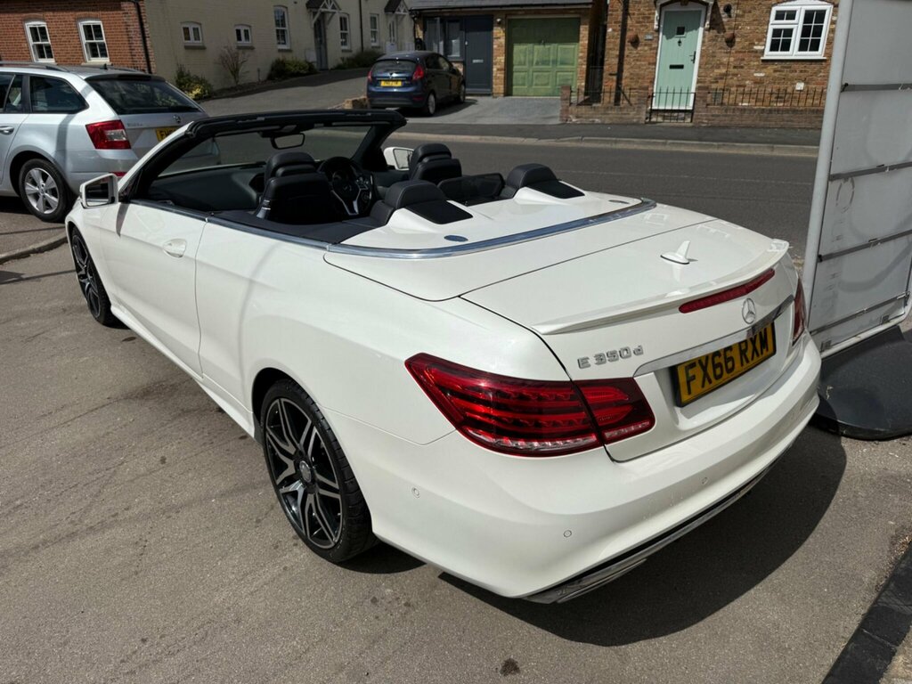 Mercedes-Benz E Class 3.0 E350d V6 Amg Line Edition Cabriolet G-tronic White #6