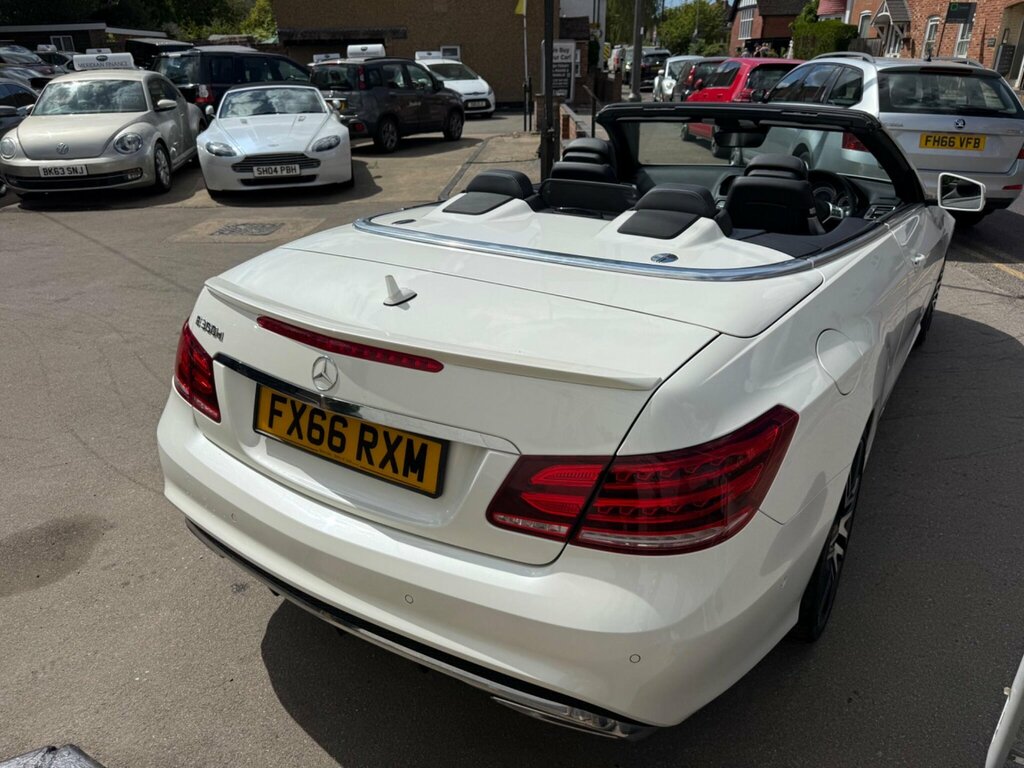 Mercedes-Benz E Class 3.0 E350d V6 Amg Line Edition Cabriolet G-tronic White #5