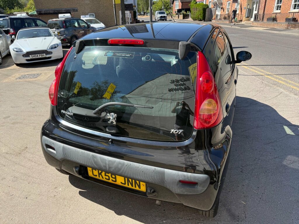 Peugeot 107 1.0 12V Verve Euro 4 Black #6