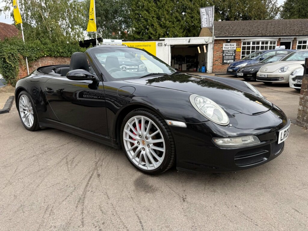 Porsche 911 3.8 997 Carrera 4S Cabriolet Tiptronic S Awd Black #3