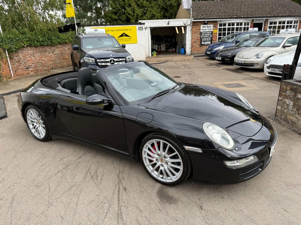 Porsche 911 3.8 997 Carrera 4S Cabriolet Tiptronic S Awd Black #4