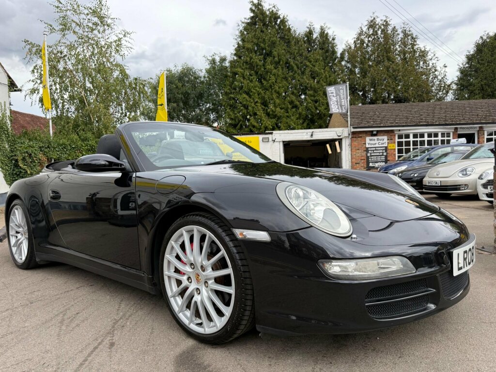 Porsche 911 3.8 997 Carrera 4S Cabriolet Tiptronic S Awd Black