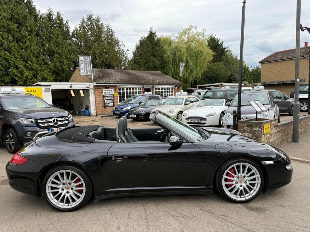 Porsche 911 3.8 997 Carrera 4S Cabriolet Tiptronic S Awd Black #6