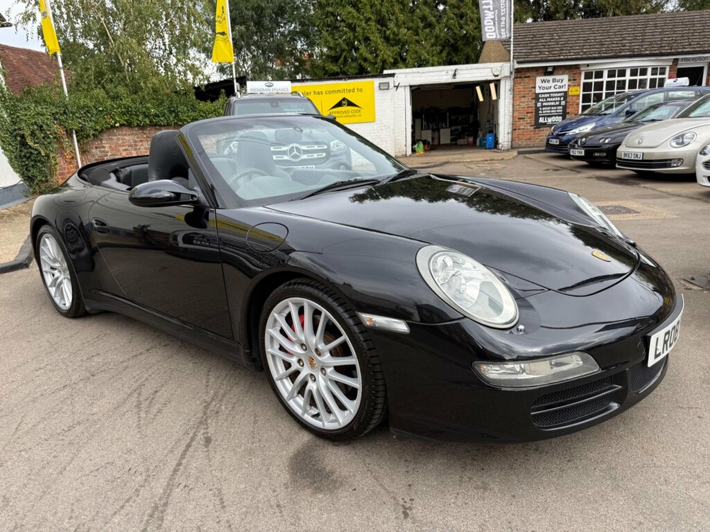 Porsche 911 3.8 997 Carrera 4S Cabriolet Tiptronic S Awd Black #2