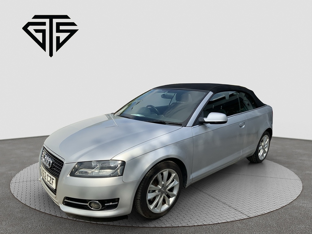 Audi A3 Cabriolet 1.6 Tdi S Line Convertible Euro Silver #7