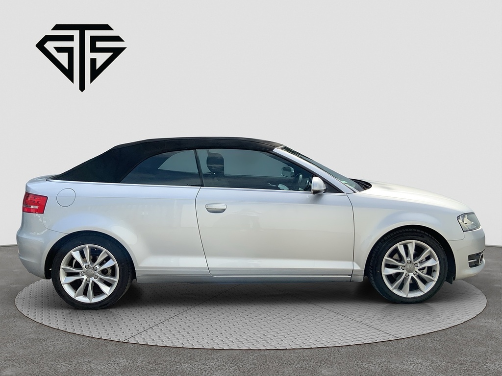 Audi A3 Cabriolet Tdi Sport Silver #2