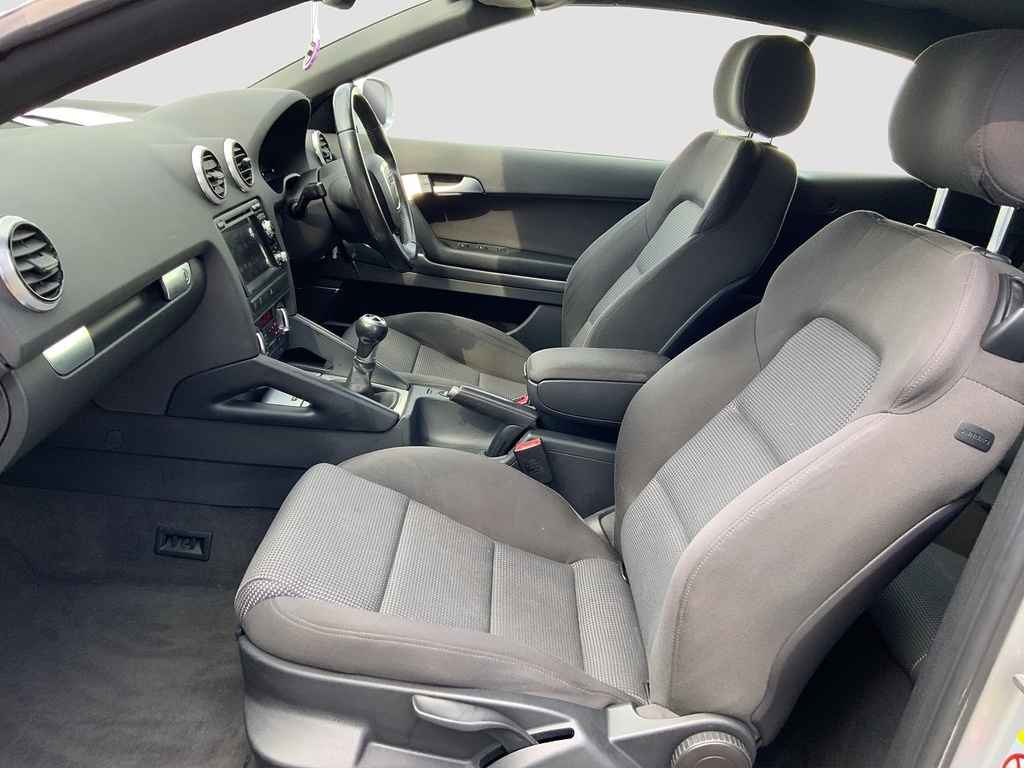 Audi A3 Cabriolet 1.6 Tdi S Line Convertible Euro Silver #14