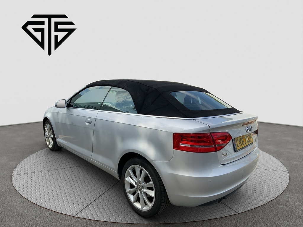 Audi A3 Cabriolet Tdi Sport Silver #5