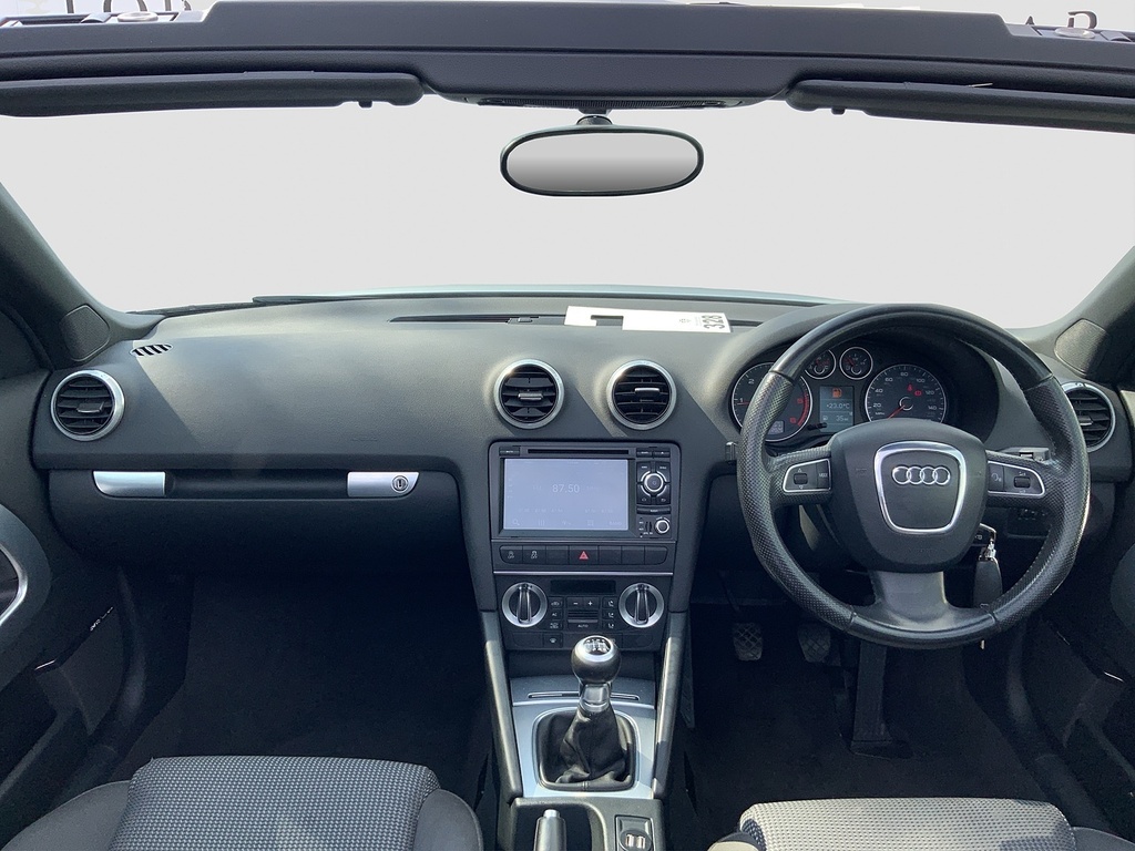 Audi A3 Cabriolet 1.6 Tdi S Line Convertible Euro Silver #11