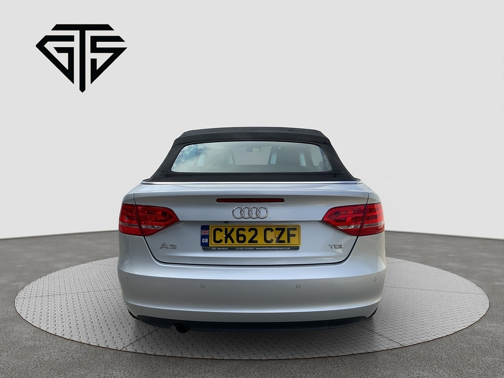 Audi A3 Cabriolet Tdi Sport Silver #4