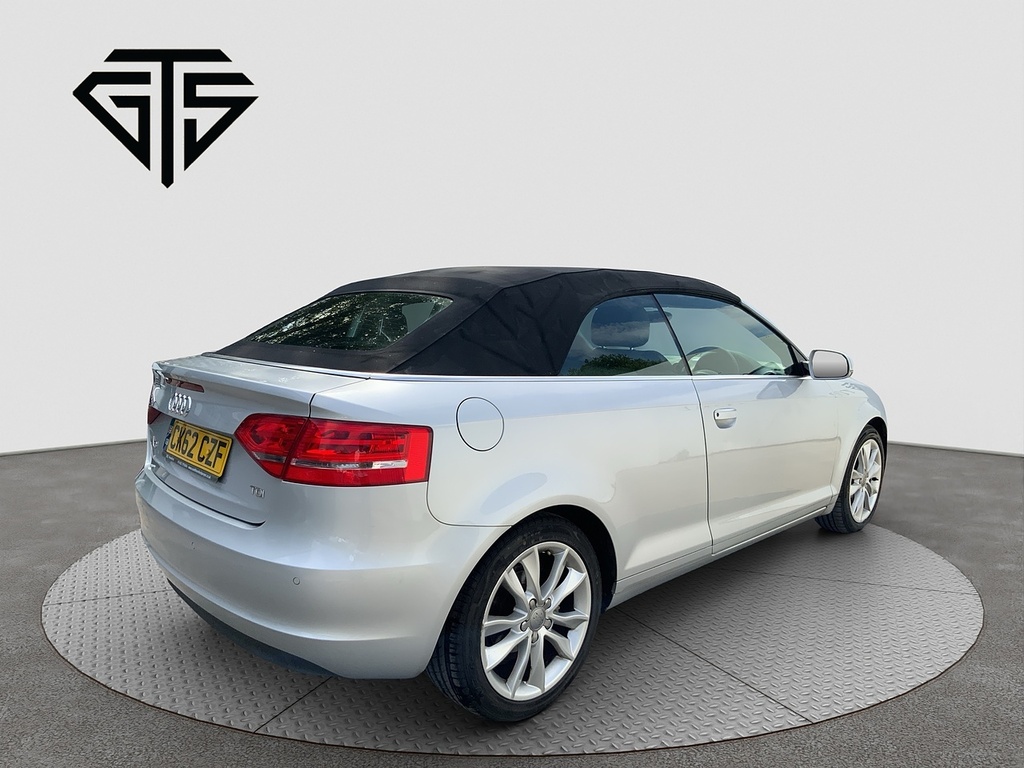 Audi A3 Cabriolet Tdi Sport Silver #3
