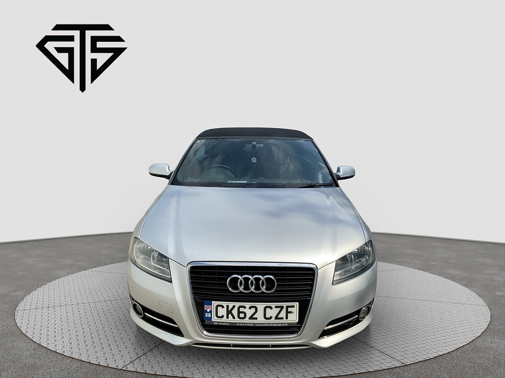 Audi A3 Cabriolet 1.6 Tdi S Line Convertible Euro Silver #8