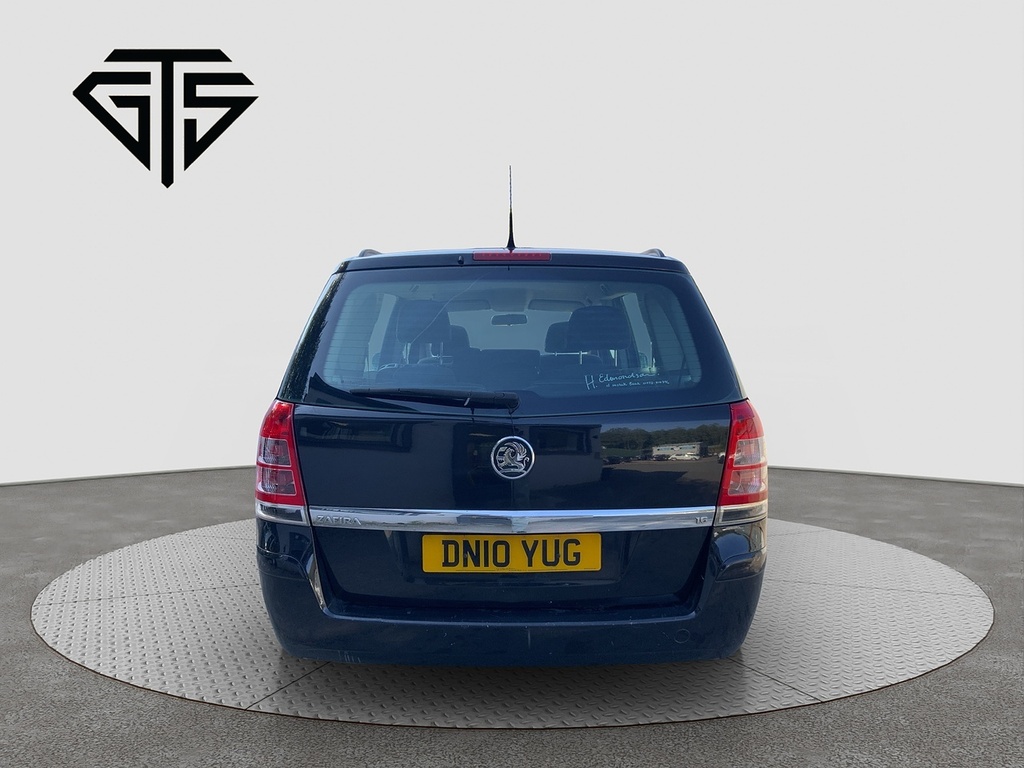 Vauxhall Zafira Exclusiv Black #4
