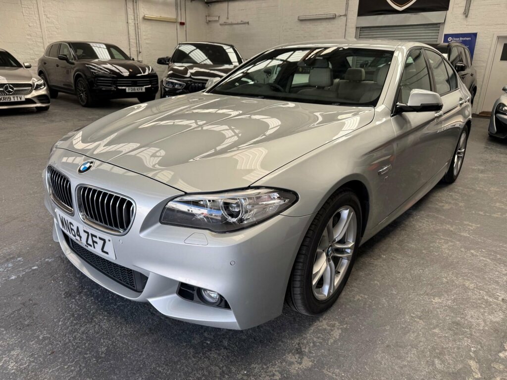 BMW 5 Series 3.0 535D M Sport Euro 6 Ss Silver #3