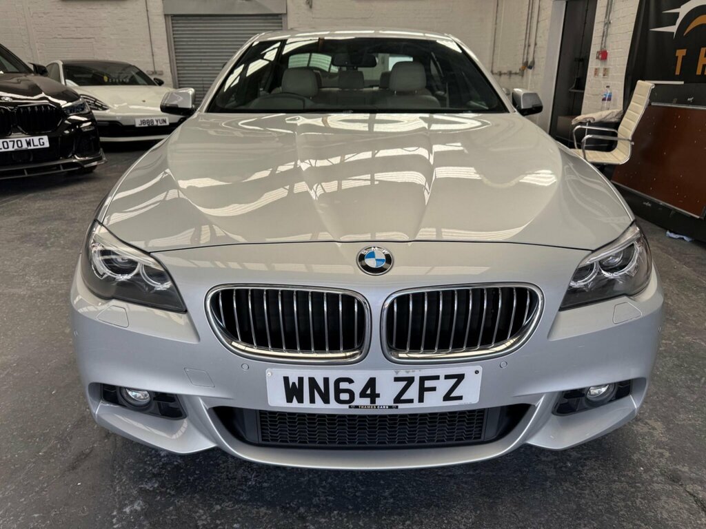 BMW 5 Series 3.0 535D M Sport Euro 6 Ss Silver #2