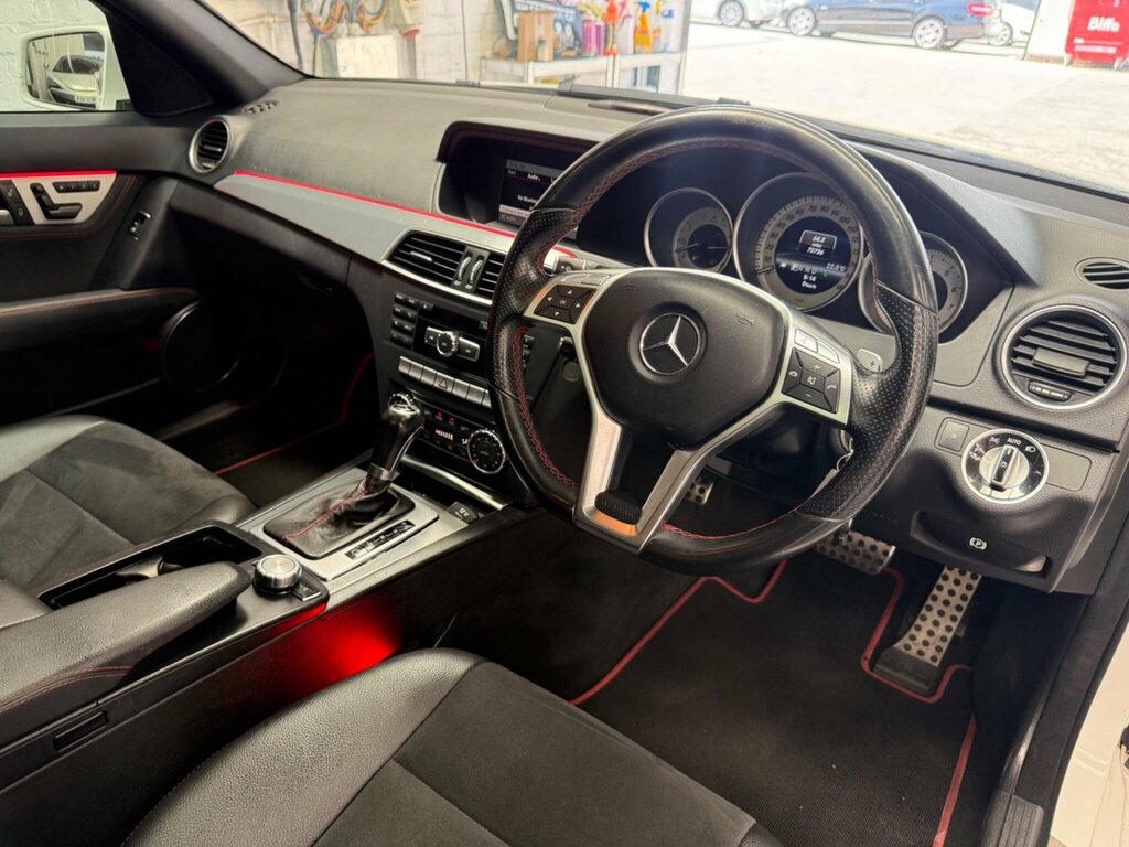 Mercedes-Benz C Class C180 Amg Sport Blueefficiency Black #22