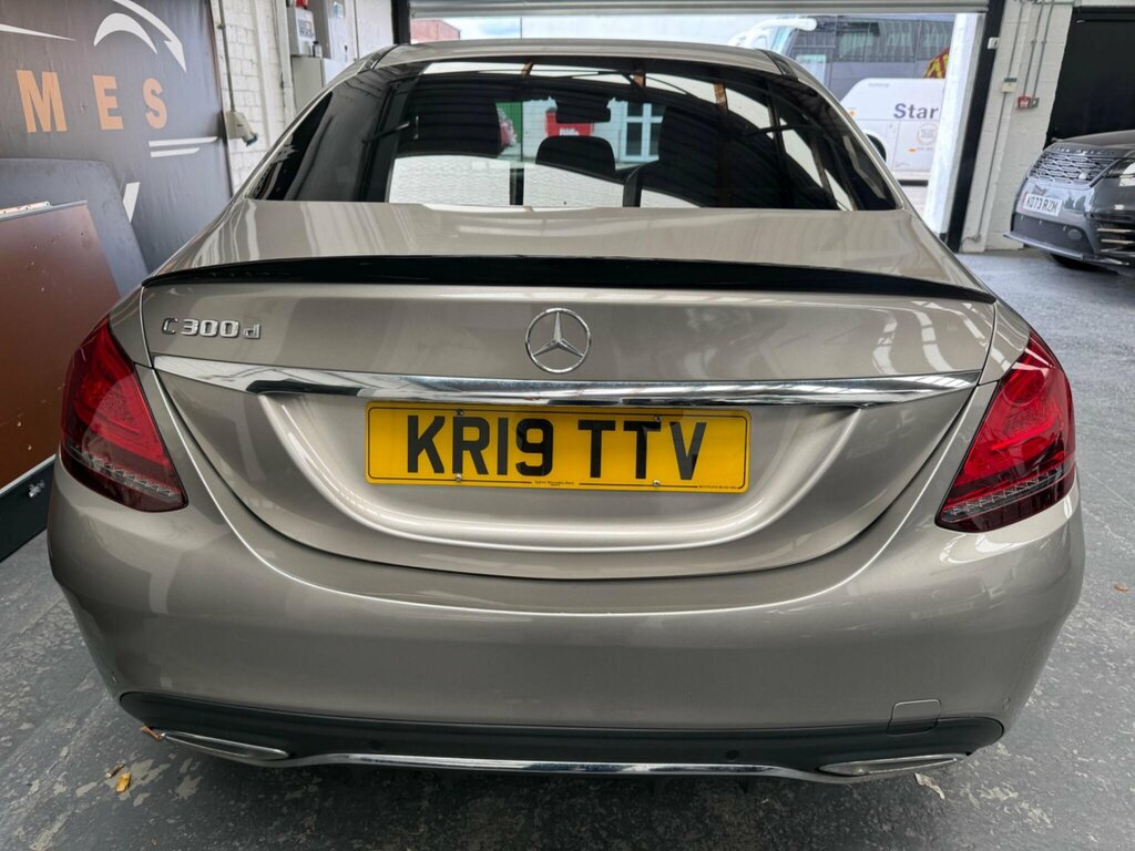 Mercedes-Benz C Class 2.0 C300d Amg Line Premium G-tronic Euro 6 Ss Silver #5
