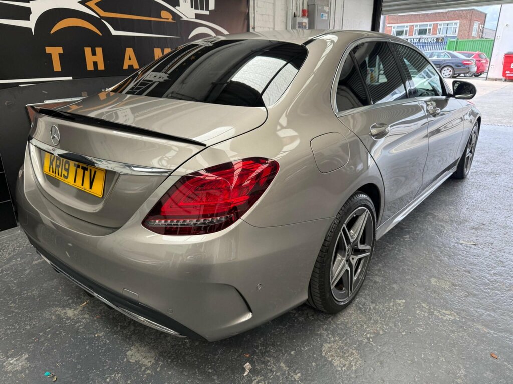 Mercedes-Benz C Class 2.0 C300d Amg Line Premium G-tronic Euro 6 Ss Silver #6