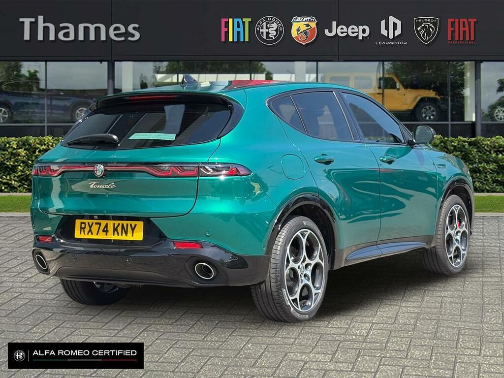 Alfa Romeo Tonale 1.3 1.3 Vgt 15.5Kwh Veloce Suv Plug-in RX74KNY Green #3