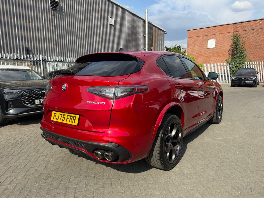 Alfa Romeo Stelvio 2.9 2.9 V6 Bi-turbo Quadrifoglio Q4 Awd Euro RJ75FRR Red #6