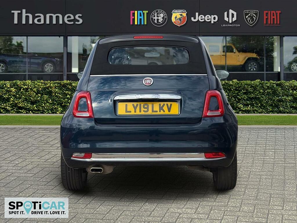 Fiat 500C 1.2 1.2 Lounge Dualogic Euro 6 Ss Blue #4
